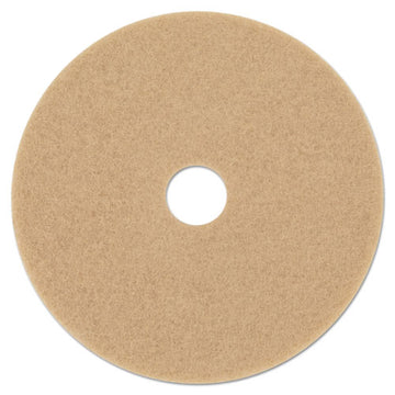 3M™ Ultra High-speed Floor Burnishing Pads 3400, 21" Diameter, Tan, 5-carton freeshipping - TVN Wholesale